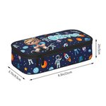 Personalised Cartoon Character Colourful Pencil Case with Name Daily Use Back to School Birthday Gift for Girls Boys Kids