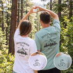Personalised Honeymoon Club T-shirt  with Name and Year Newlywed Wedding Anniversary Gift for Bride Newlywed