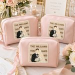 Personalised Multicolour Embroidered Photo Patch with Name Clothing Decor Anniversary Wedding Birthday Gift for Woman Family Newlywed Pet Owner