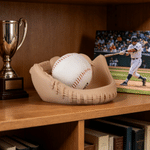 Personalized 3D-Printed Baseball Glove Shaped Tray with Name Desk Storage Baseball Game Birthday Gift for Baseball Player Lover