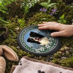 Personalized I'm Always with You Pet Photo Garden Stone with Name and Year Garden Decoration Meaningful Sympathy Gift for Pet Owners Lovers