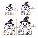 Personalized Cute Ghost Family Acrylic Night Light with Names and Title Desk Decor Happy Halloween Gift for Grandma Family