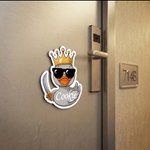 Personalised Duck Character Cruise Door Magnet With Name Cruise Cabin Door Decoration Birthday Summer Holiday Gift for Cruise Lovers Travellers