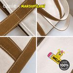 Personalized Leopard Marsupilami Canvas Tote Bag with Name Daily Use Birthday Gift for Friend Family | Callie × Marsupilami®