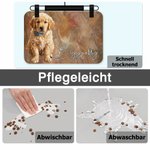 Personalisierte Napfunterlage nach Foto | Katzen- & Hundeporträt im Ölgemälde-Stil | Heimtierbedarf | Haustier Geschenk für Herrchen & Frauchen