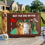 Personalized Pet Photo Golf Organizer Pouch and Golf Tools Set with Name Golf Field Use Birthday Gift for Golf Lover Pet Owner