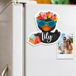 Personalised Duck Character Cruise Door Magnet With Name Cruise Cabin Door Decoration Birthday Summer Holiday Gift for Cruise Lovers Travellers