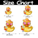 Personalised Duck Character Cruise Door Magnet With Name Cruise Cabin Door Decoration Birthday Summer Holiday Gift for Cruise Lovers Travellers