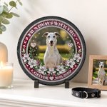 Personalized I'm Always with You Pet Photo Garden Stone with Name and Year Garden Decoration Meaningful Sympathy Gift for Pet Owners Lovers