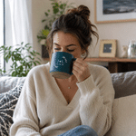 Personalised Multicolour Heart Initial Ceramic Coffee Mug with Date Office Home Use Wedding Birthday Gift for Couple