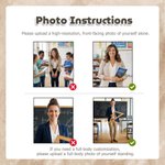 Personalised Teach Love Inspire Book Pencil Photo Wooden Figurine with Text Back to School Teacher's Day Gift for Teacher