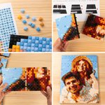 Personalised DIY Photo Brick Mosaic Kit Mosaic Portrait Christmas Birthday Anniversary Gift for Pet Lovers Couples Families