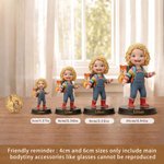 Personalized Photo 3D Figurine Ornament with Name Daily Use Room Decor Back to School Birthday Gift for Kids