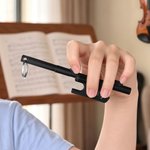 Personalized Bow Hold Training Exercises Keychain Violin Practice Tool with Name Christmas Gift for Violin Beginners Students
