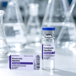 Personalised Multicolour Peptide Drug Bottle Label with Text Daily Use Birthday Gift for Diabetic Patients
