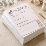 Personalized Dear Bride Photo Pink Greeting Card Bachelorette Party Wedding Gift for Brides Besties Friends