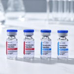 Personalised Multicolour Peptide Drug Bottle Label with Text Daily Use Birthday Gift for Diabetic Patients