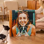 Personalised DIY Photo Brick Mosaic Kit Mosaic Portrait Christmas Birthday Anniversary Gift for Pet Lovers Couples Families