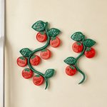 Personalized Polymer Clay Family Tree Tomato Fridge Magnets with Name Farmcore Kitchen Decor Housewarming Gift for Family  Home Movers