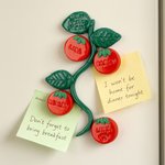 Personalized Polymer Clay Family Tree Tomato Fridge Magnets with Name Farmcore Kitchen Decor Housewarming Gift for Family  Home Movers