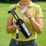Personalised Name Logo Portable Golf Ball Washer Cleaner with Cleaning Solution Bottle Birthday Gift for Golf Lovers Coachs