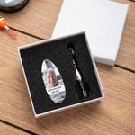 Personalized Photo Fishing Hook Lure with Text Birthday Father's Day Anniversary Gift for Husband Dad Fishing Lover
