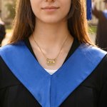 Personalised Virgin Mary Heart Shape Graduation Necklace with Name and Year Dainty Jewellery Graduation Gift for Graduates Christians