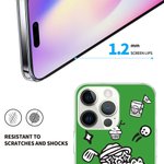 Personalized Cute Golf Crocodile TPU Phone Case for iPhone with Name Birthday Golf Club Gift for Golf Lovers