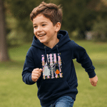 Personalised Halloween Spooky Season Kid Adult T-shirt Sweatshirt Hoodie with Name Halloween Gift for Family Family