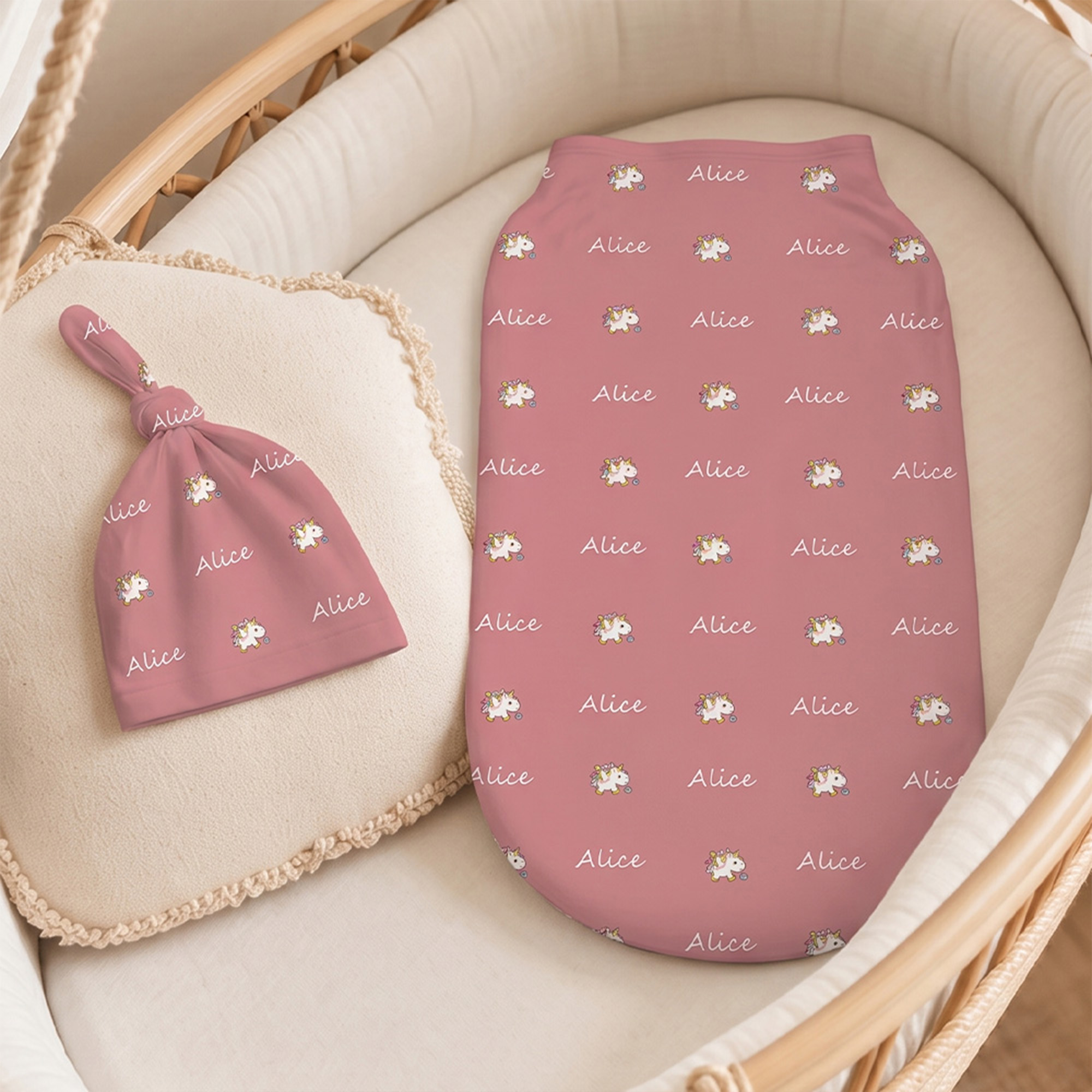Personalisierte Multicolor Fußball Herz niedliche Tier weich wickeln und Knoten Hut Set mit Namen Baby Dusche Geburtstag Geschenk für Neugeborene