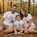 Personalised Halloween Spooky Season Kid Adult T-shirt Sweatshirt Hoodie with Name Halloween Gift for Family Family