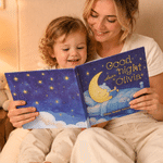 Personalisiertes Kinderbuch zum Einschlafen „Sleepy Animals Edition“ – Babybuch mit Namen, Wohnaccessoire, Geschenk zur Babyparty oder zum Geburtstag für Jungen und Mädchen sowie Neugeborene