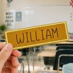 Personalised Multicolour Embroidered Felt Patch with Name Daily Use High School Back to School Birthday Gift for Student Kid