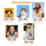 Personalised DIY Photo Brick Mosaic Kit Mosaic Portrait Christmas Birthday Anniversary Gift for Pet Lovers Couples Families