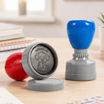 Personalised Cute Pattern Multicolour Self-Inking Stamp with Name and Text Motivational Teacher's Day Thank You  Gift for Teachers