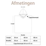 Gepersonaliseerd Zacht Strandlaken met Capuchon Zeemeermin en Naam Ideaal voor Zomervakantie of Stranddagen Leuk Verjaardagscadeau voor Meisjes