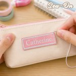 Personalised Multicolour Embroidered Felt Patch with Name Daily Use High School Back to School Birthday Gift for Student Kid