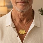 Personligt, minimalistiskt, rektangulärt hänge med ingraverad bokstav – halsband med 1–6 födelsestenar, till bröllopsdagar och fars dag för män och pappor