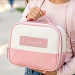 Personalised Multicolour Embroidered Felt Patch with Name Daily Use High School Back to School Birthday Gift for Student Kid
