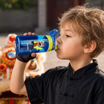 Personalized Cartoon Lion Dance Character 16 oz Kid Water Bottle with Straw and Name Outdoor Activities Use Back to School Birthday Gift for Kids