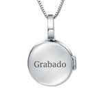 Relicario con foto personalizado con grabado de árbol genealógico regalo de aniversario para mujeres y familia