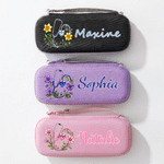 Personalized Birth Flower & Birthstone Stethoscope Case with Name Daily Use Nurse Appreciation Birthday Gift for Nurse Doctor