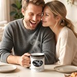 Personalised Pregnancy Announcement Heat-Activated Ceramic Mug with Photo and Name Baby Announcement Gift for Expectant Mothers New Parents