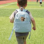 Personalised Cute Cartoon Animal Flower Butterfly Multi-Compartment Kid Backpack with Name Back to School Gift for Boys Girls