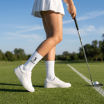 Personalized Multicolor Golf Theme 100% Cotton Socks with Name and Initial Golf Club Game Day Gift for Golf Lovers Golfers