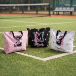 Personalized Stars Durable Large Tote Bag with Name and Initial Daily Use Cheer Camp Birthday Gift for Girl Woman Cheerleader Coach