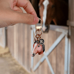 Llavero personalizado con foto de mascota, en forma de corazón, pata y hueso, con inicial; colgante para bolso; ideal para el uso diario y como regalo de cumpleaños para los amantes de las mascotas