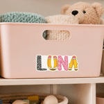 Autocollants imperméables personnalisés, mignons et colorés sur le thème de l'école, avec prénom – À utiliser au quotidien – Cadeau de rentrée scolaire ou d'anniversaire pour les élèves, garçons et fi