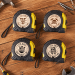 Personalized I Fix Shit Tape Measure with Wrist Strap Measuring Accessories Daily Use Funny Gift For Men Husband Dad Grandpa Mechanic Handyma