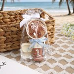 Gepersonaliseerde, schattige draagbare handventilator met strik en naam, voor buitengebruik, bruiloftscadeau voor bruidsmeisjes en weddingplanners